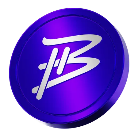 ビットコインハッシュコイン  3D Icon