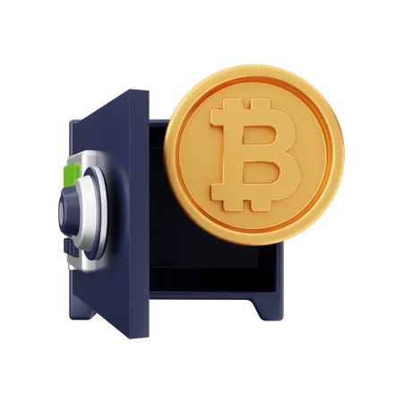 Bitcoin Ironcase  3D Icon