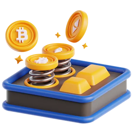 Bitcoin mais valioso  3D Icon