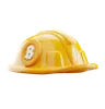 Bitcoin Mining Helmet