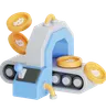 Bitcoin mining machine