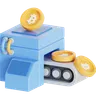 Bitcoin mining machine