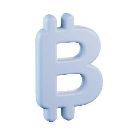 Monnaie Bitcoin  3D Icon