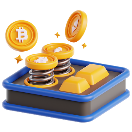 Bitcoin More Valuable  3D Icon