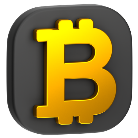 Bitcoin network  3D Icon