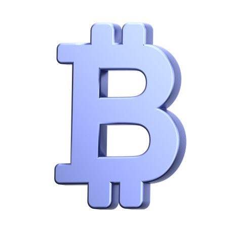 Bitcoin Network  3D Icon