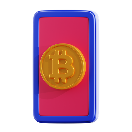 Bitcoin Payment  3D Icon