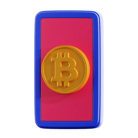 Bitcoin Payment  3D Icon