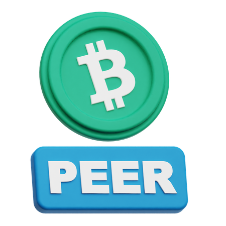 ビットコインピア  3D Icon