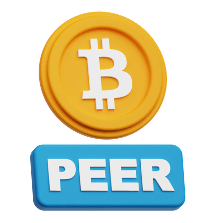 ビットコインピア  3D Icon