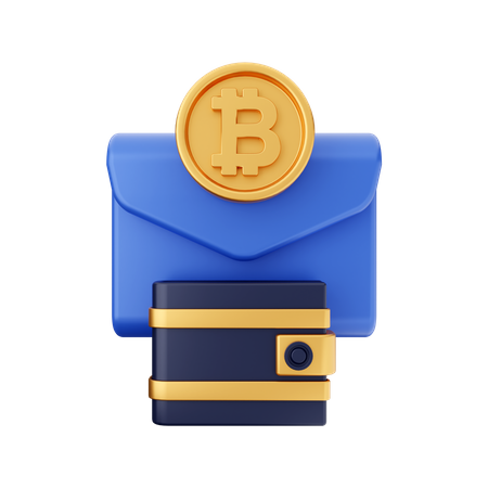Bitcoin Portfolio  3D Icon