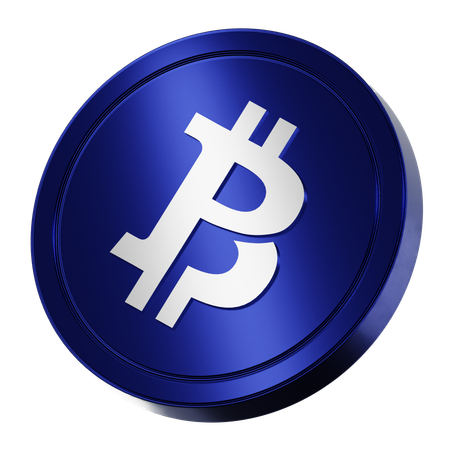 Bitcoin Private Coin  3D Icon