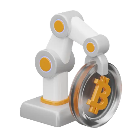 Bitcoin-QA-Bot  3D Icon