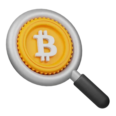 ビットコイン研究  3D Icon