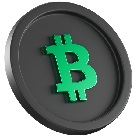 Bitcoin Shield  3D Icon