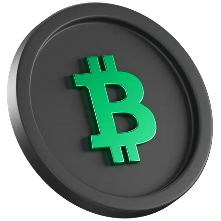 Bitcoin Shield  3D Icon