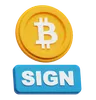 Bitcoin Sign