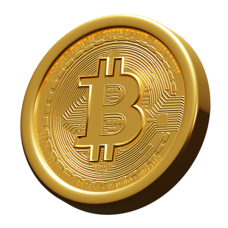 Bitcoin Stack  3D Icon