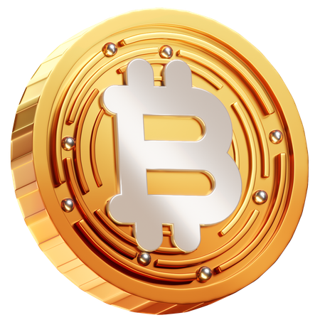 Bitcoin SV  3D Icon