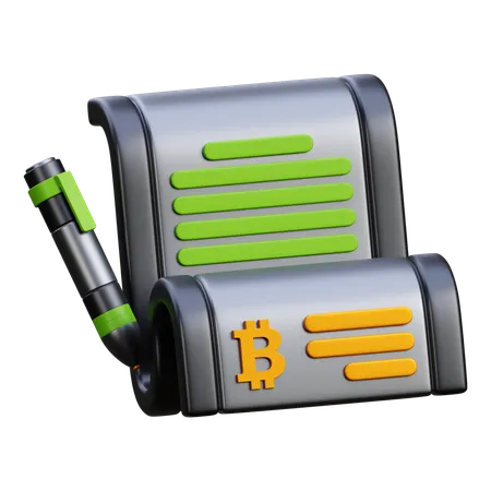 Bitcoin Tax  3D Icon