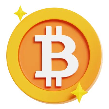 Bitcoin technology  3D Icon