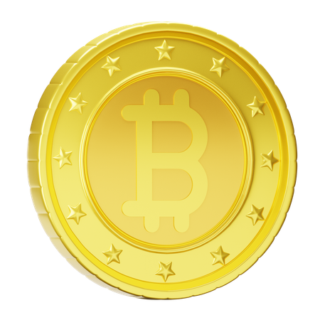 Bitcoin Technology  3D Icon