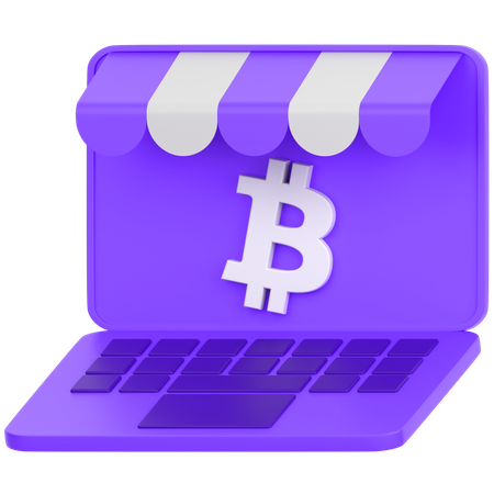 Bitcoin Trade  3D Icon