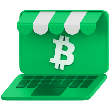 Bitcoin Trade  3D Icon