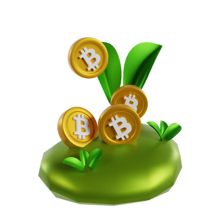 Usine de bitcoins  3D Icon