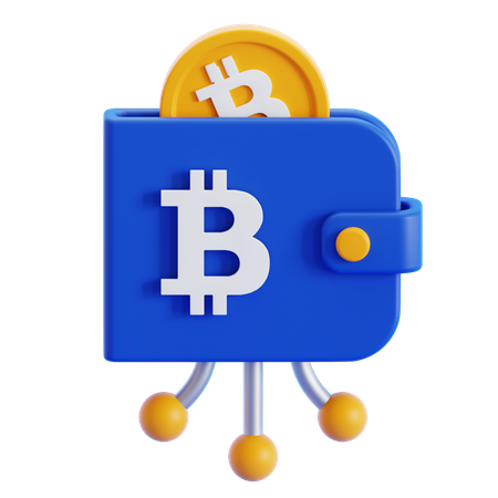 Bitcoin Wallet  3D Icon