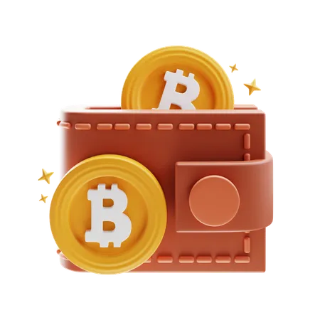 Bitcoin Wallet  3D Icon