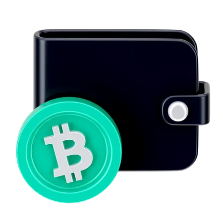 Bitcoin Wallet  3D Icon