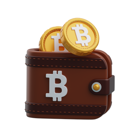 Bitcoin Wallet  3D Icon