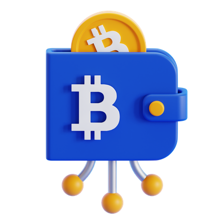 Bitcoin Wallet  3D Icon