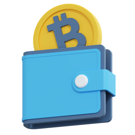 Bitcoin Wallet  3D Icon