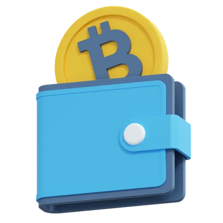 Bitcoin Wallet  3D Icon