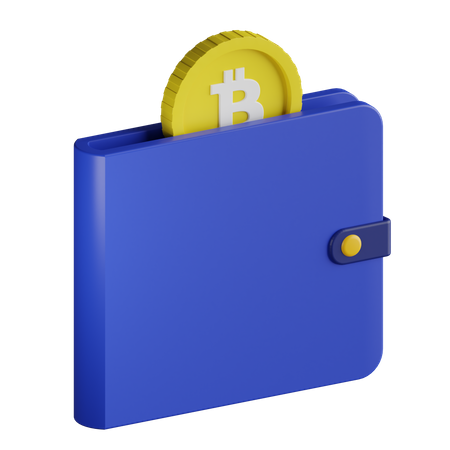 Bitcoin Wallet  3D Icon