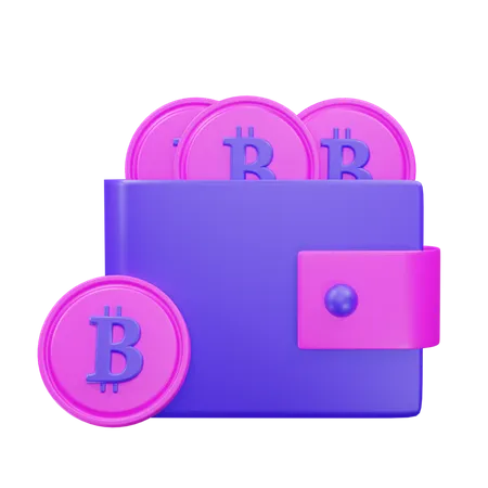 3 D Icon Bitcoin Currency 3D Icon