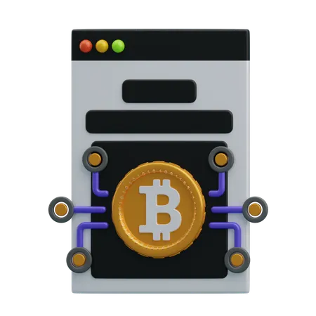 Bitcoin-Whitepaper  3D Icon
