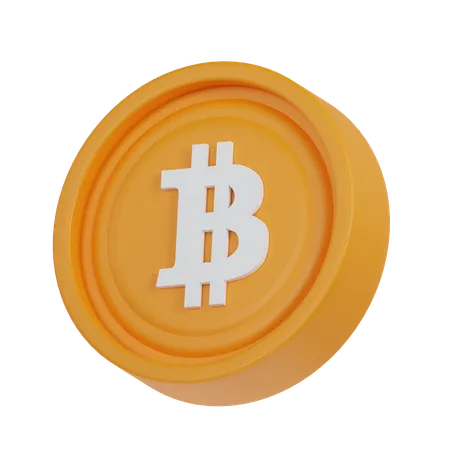 Bitcoin y criptomoneda  3D Icon