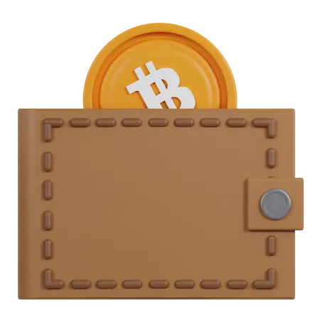 Bitcoin y criptomoneda  3D Icon