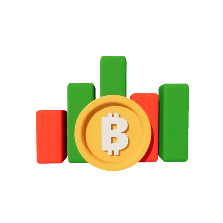 Bitcoins  3D Icon