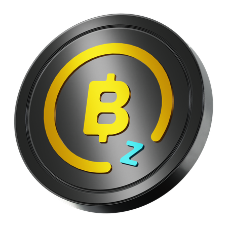 Bitcoinz Coin  3D Icon