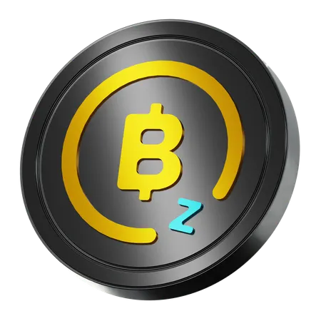 Bitcoinz Coin  3D Icon