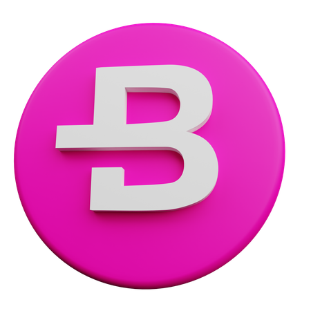 BiteCoin  3D Icon