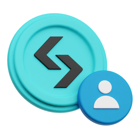 Bitget Account  3D Icon