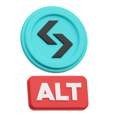 Bitget Alt  3D Icon