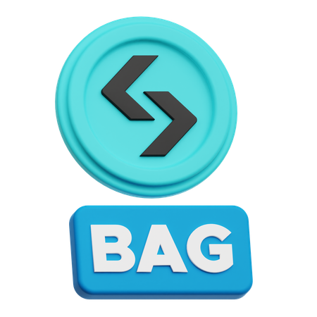 Bitget Bag  3D Icon