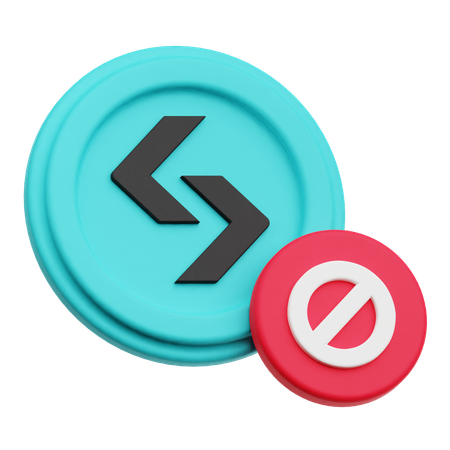 Bitget-Verbot  3D Icon