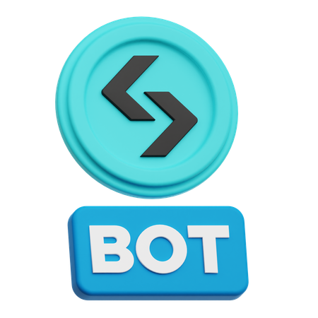 Bitget Bot  3D Icon